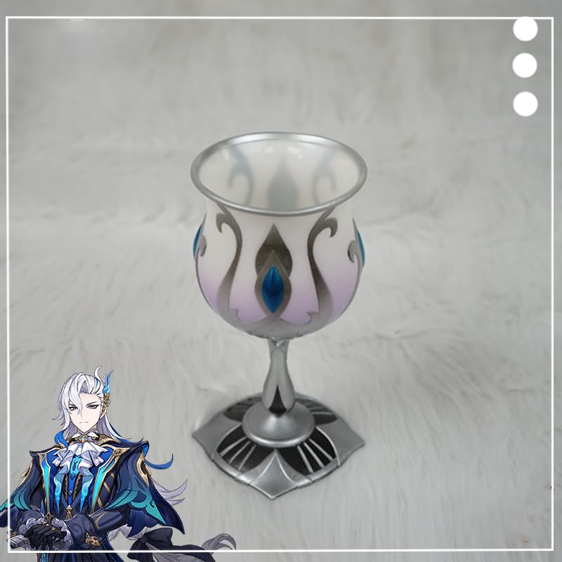 Amazon.co.jp: 原神 ヌヴィレット コスプレ道具 コップ グラス